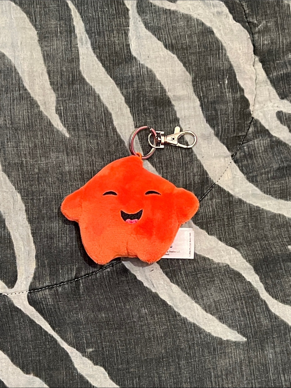 Orange Luma Keychain - Super Mario Galaxy